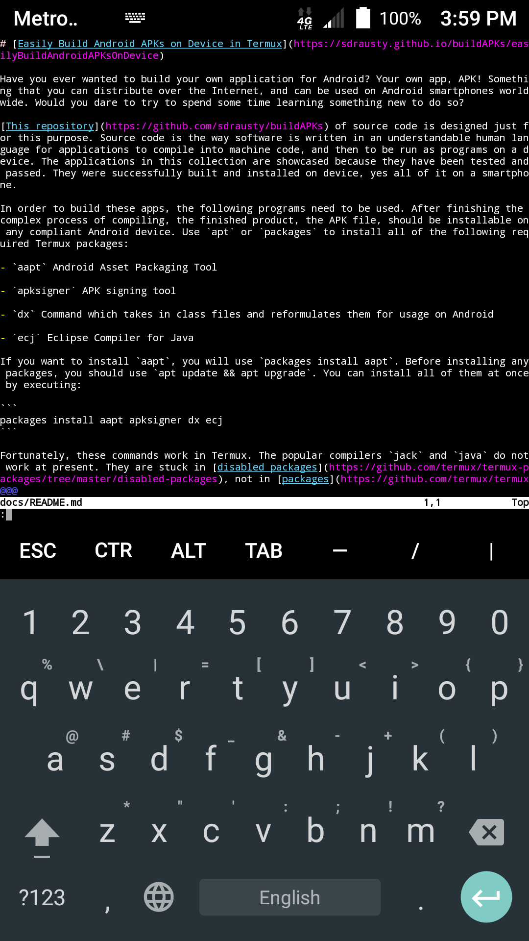 Easily Build Android Apks On Device In Termux Docsbuildapks - 